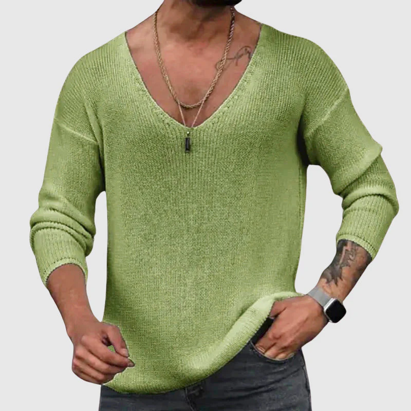 Felix Grant Essential V-Neck Shirt - Image 4
