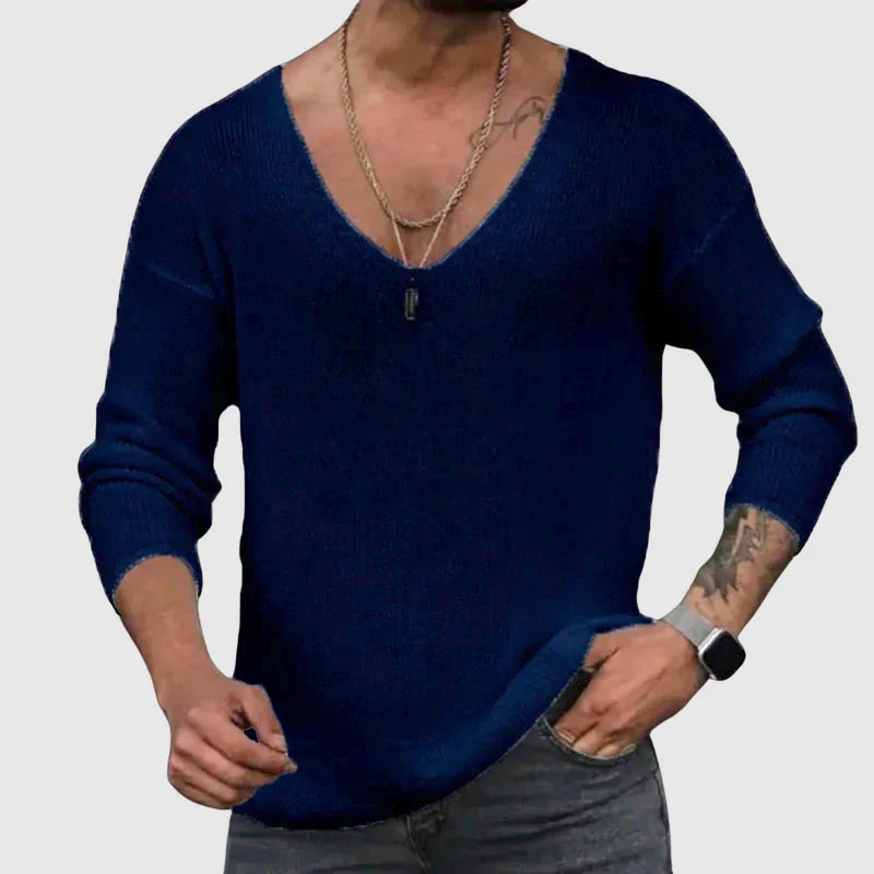 Felix Grant Essential V-Neck Shirt - Image 5