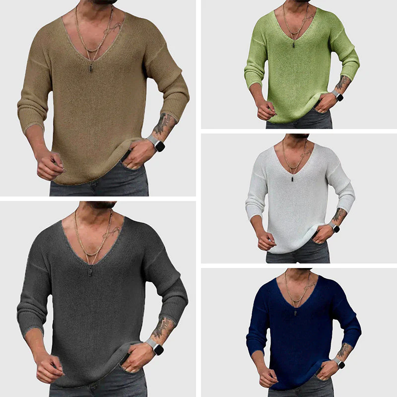 Felix Grant Essential V-Neck Shirt - Image 6