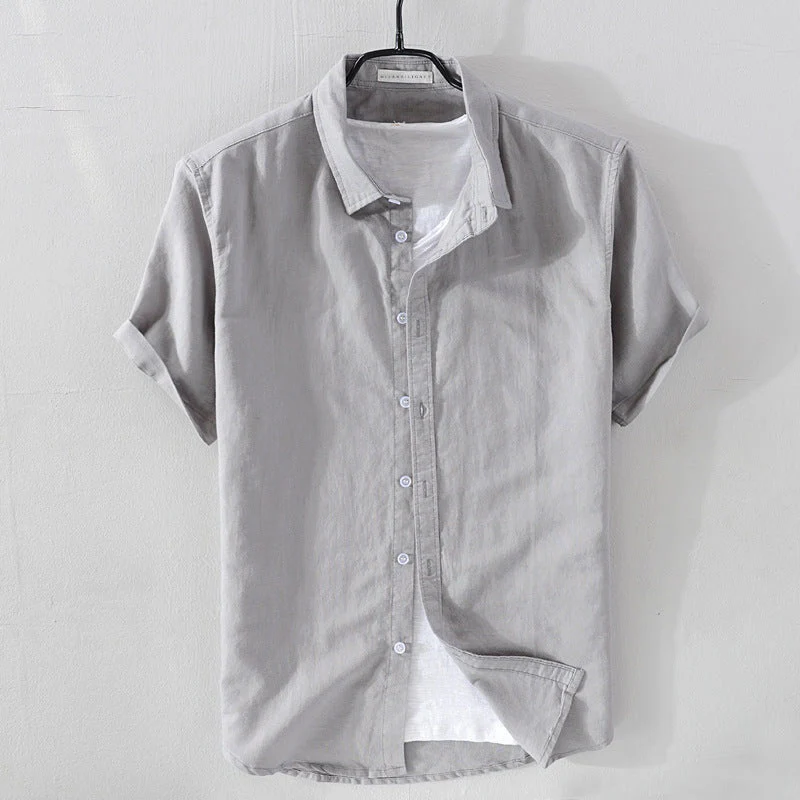 Felix Grant Relaxed Linen Shirt - Image 3