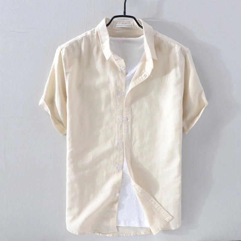 Felix Grant Relaxed Linen Shirt - Image 4