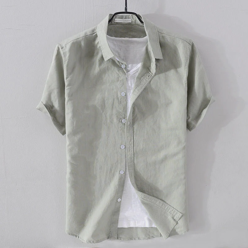 Felix Grant Relaxed Linen Shirt - Image 5