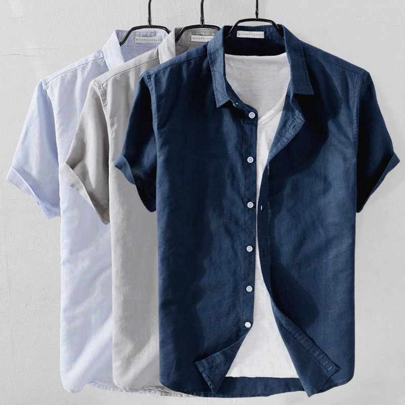 Felix Grant Relaxed Linen Shirt - Image 6