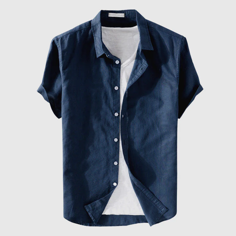 Felix Grant Relaxed Linen Shirt - Image 8