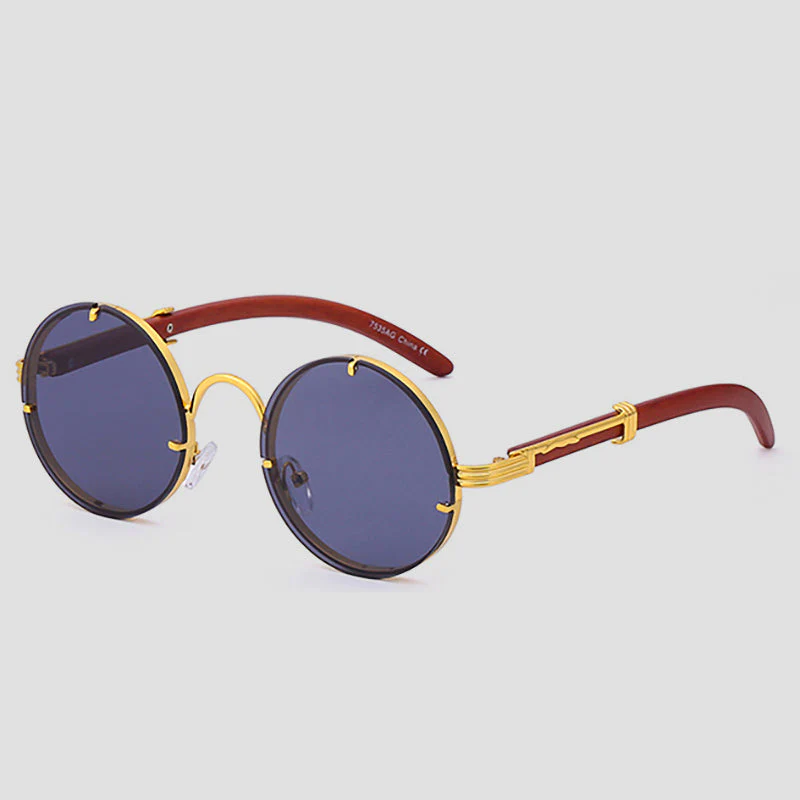 Lennon Retro Round Sunglasses - Image 3