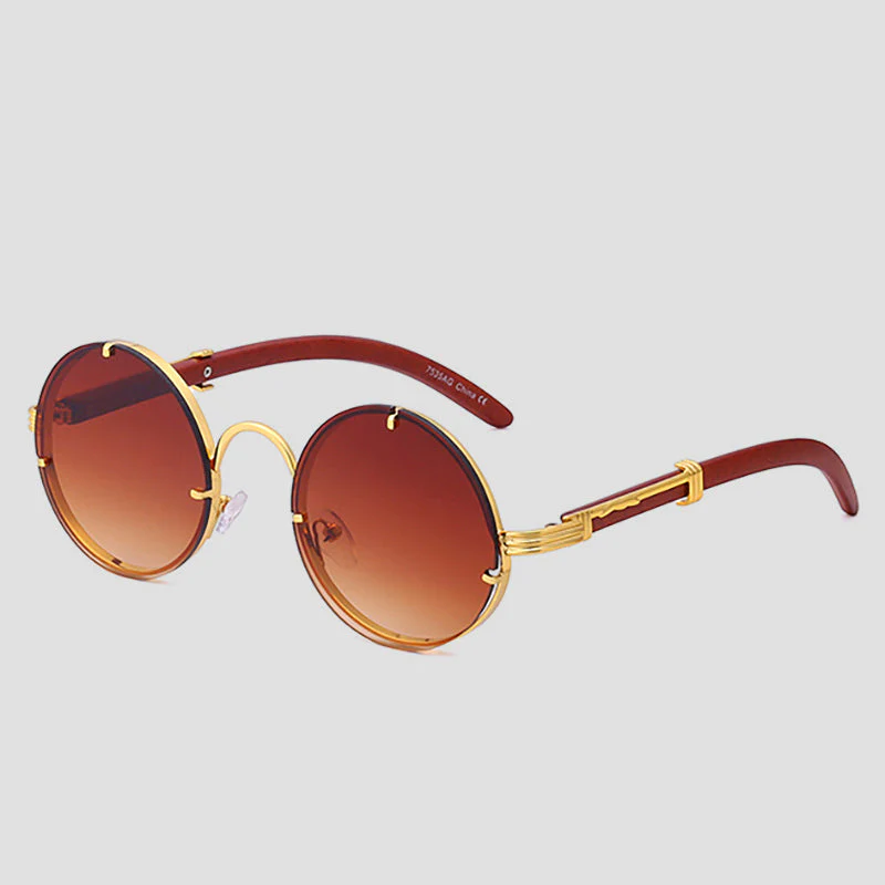 Lennon Retro Round Sunglasses - Image 4