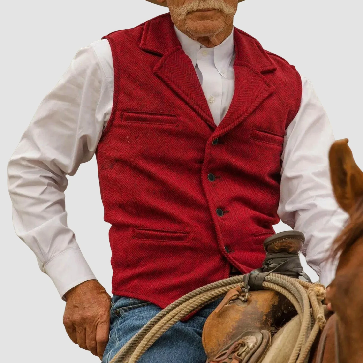 Felix Grant Vintage Couture Vest - Image 3