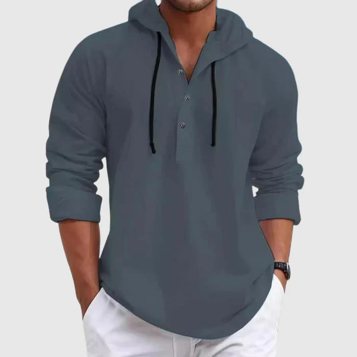 Felix Grant Weekend Hooded Shirt - Image 4