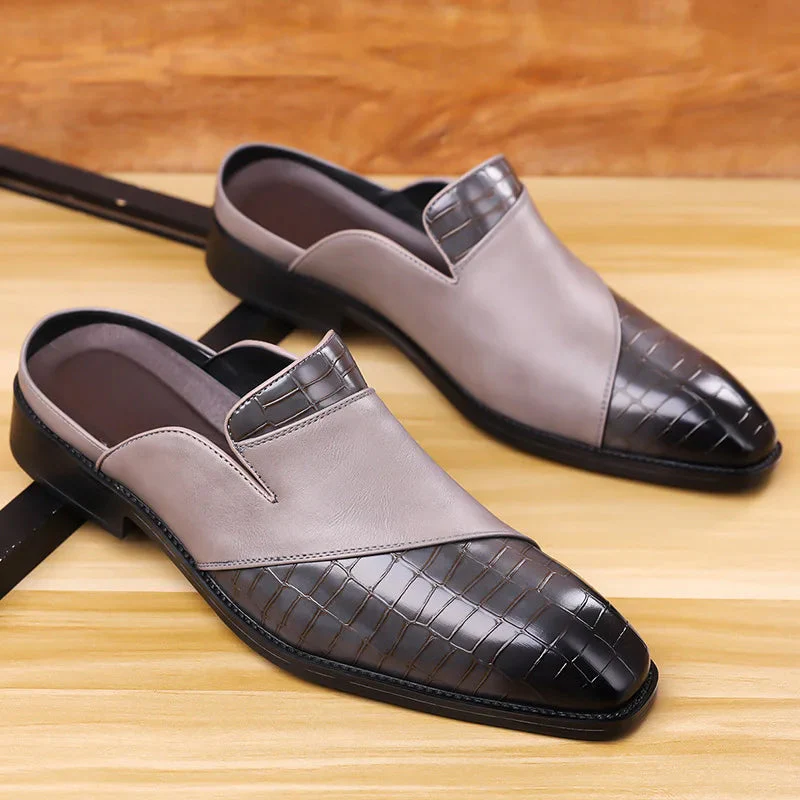 François Blanchet Mule Shoes with Textured Upper - Image 2