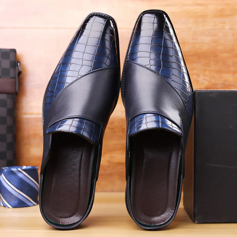 François Blanchet Mule Shoes with Textured Upper - Image 3