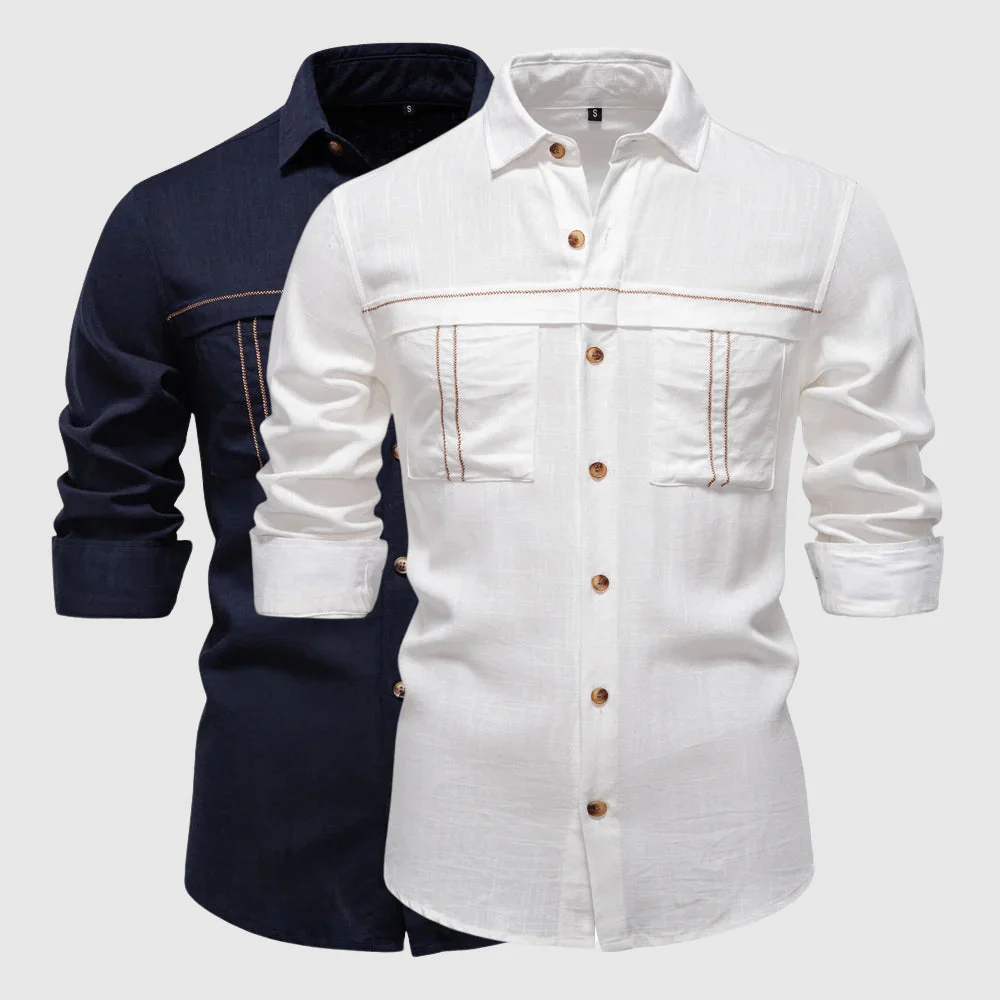 François Blanchet Horizon Linen Shirt - Image 3