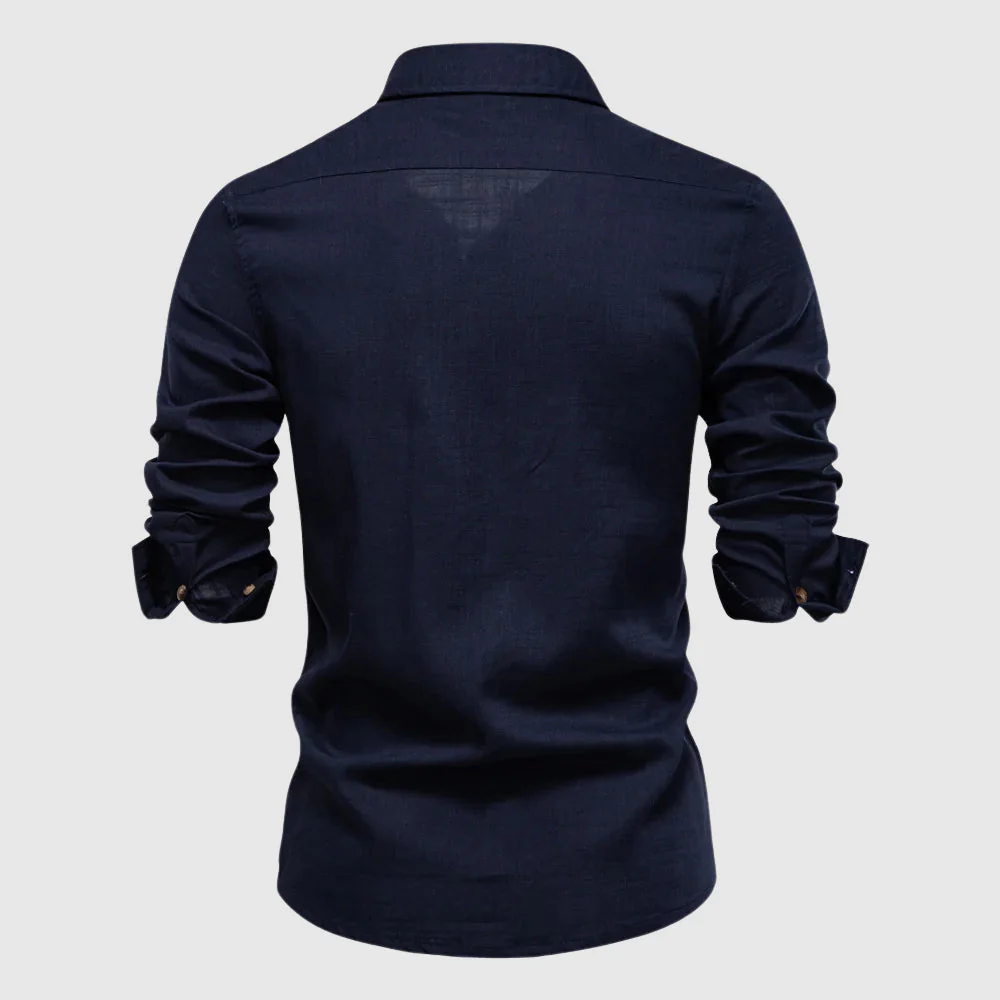 François Blanchet Horizon Linen Shirt - Image 4