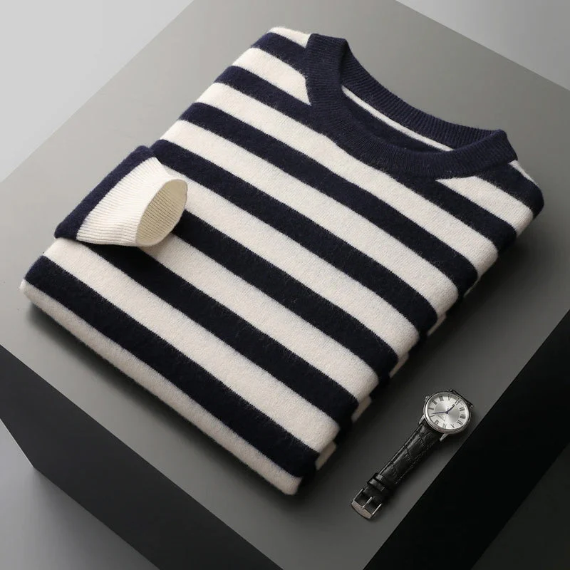 François Blanchet Striped Cashmere Sweater - Image 3