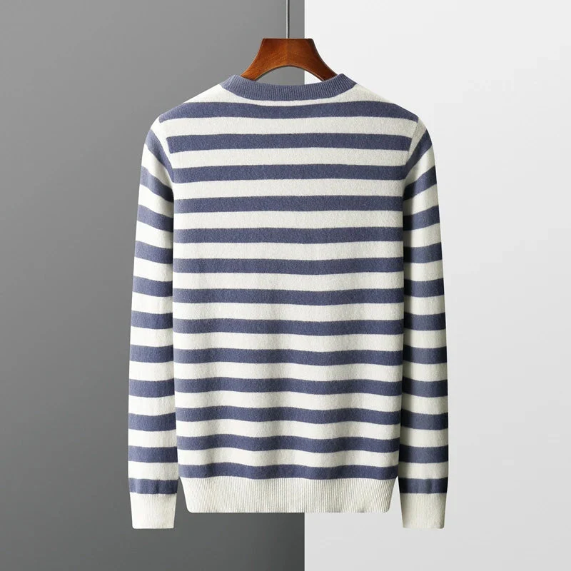 François Blanchet Striped Cashmere Sweater - Image 7