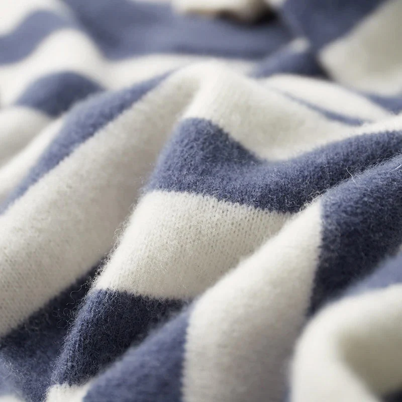 François Blanchet Striped Cashmere Sweater - Image 9