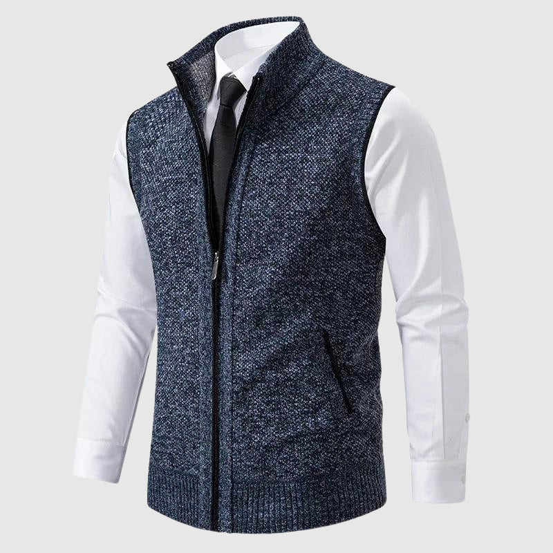 François Blanchet Zip-Up Sweater Vest - Image 3