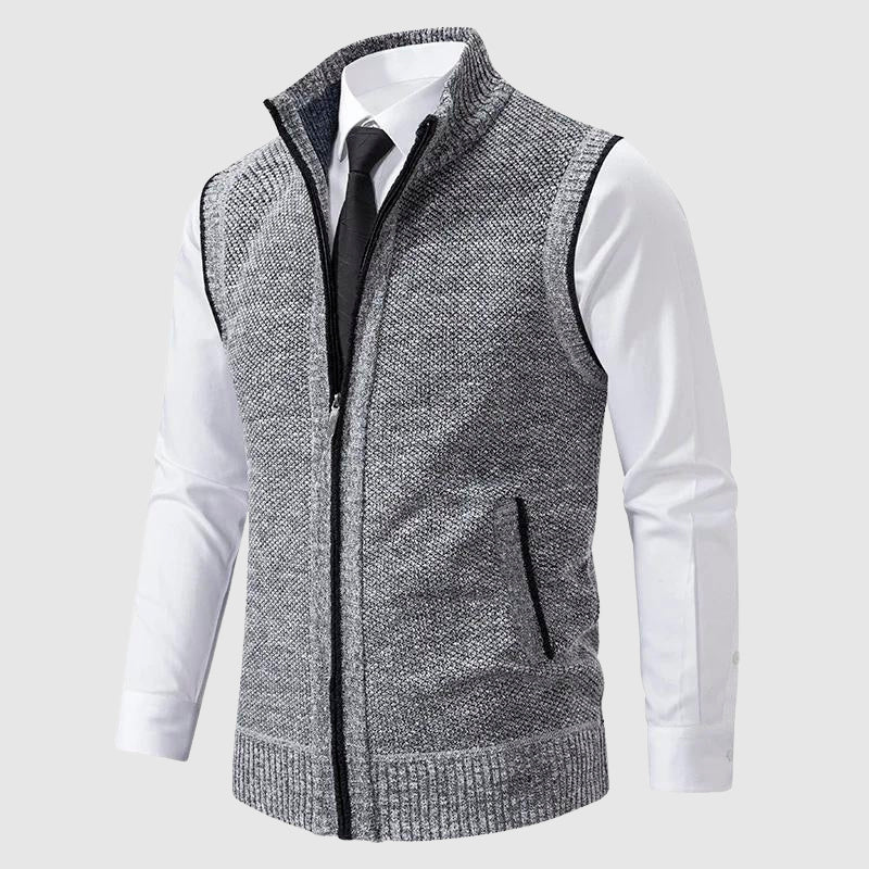François Blanchet Zip-Up Sweater Vest - Image 4