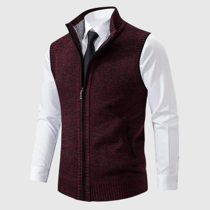 François Blanchet Zip-Up Sweater Vest - Image 5