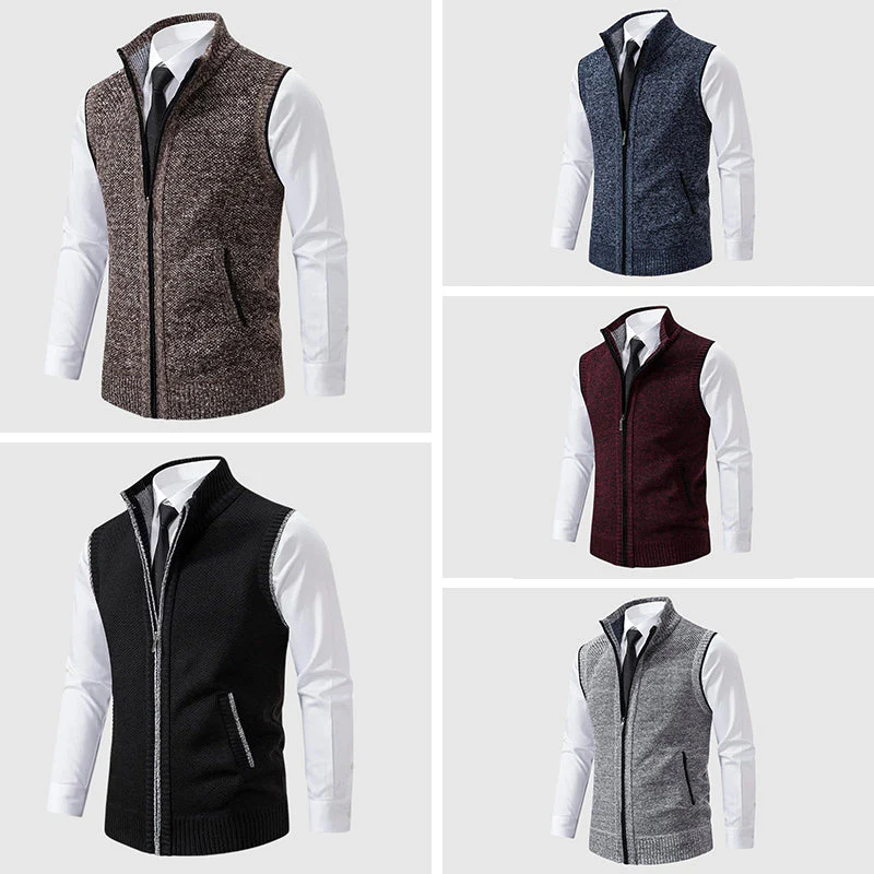 François Blanchet Zip-Up Sweater Vest - Image 6