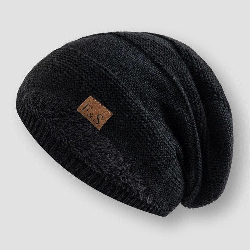 Frost & Stitch Fleece Knit Beanie - Image 3