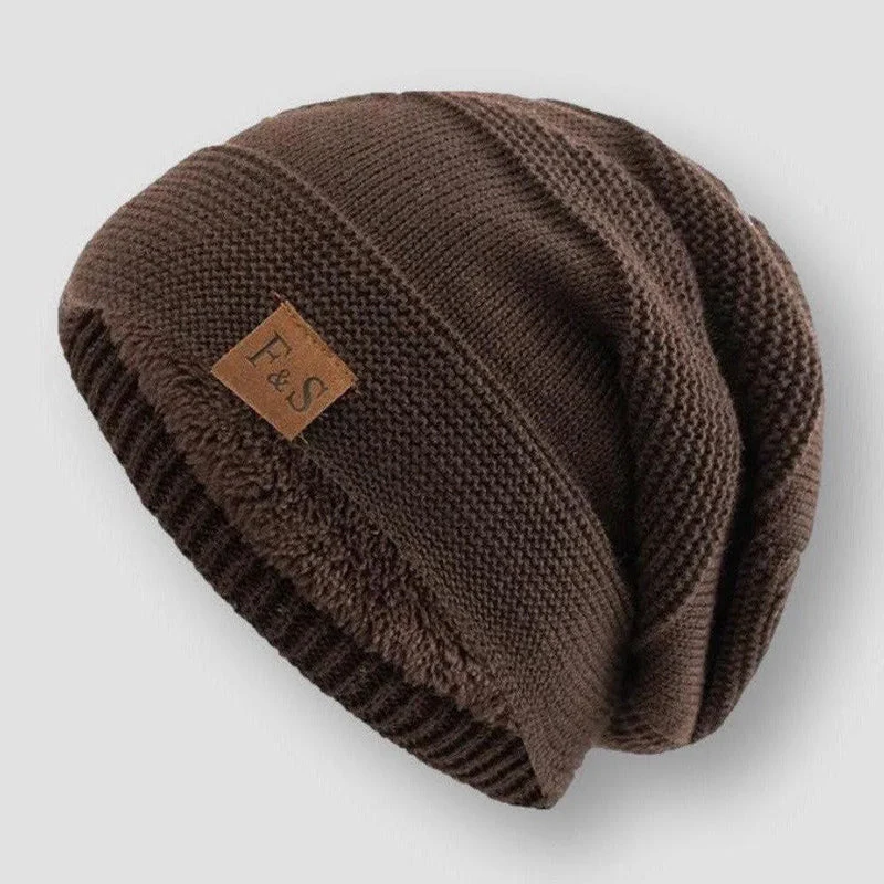 Frost & Stitch Fleece Knit Beanie - Image 4