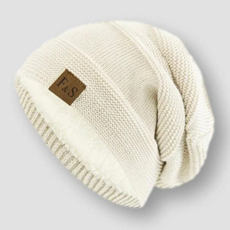Frost & Stitch Fleece Knit Beanie - Image 5