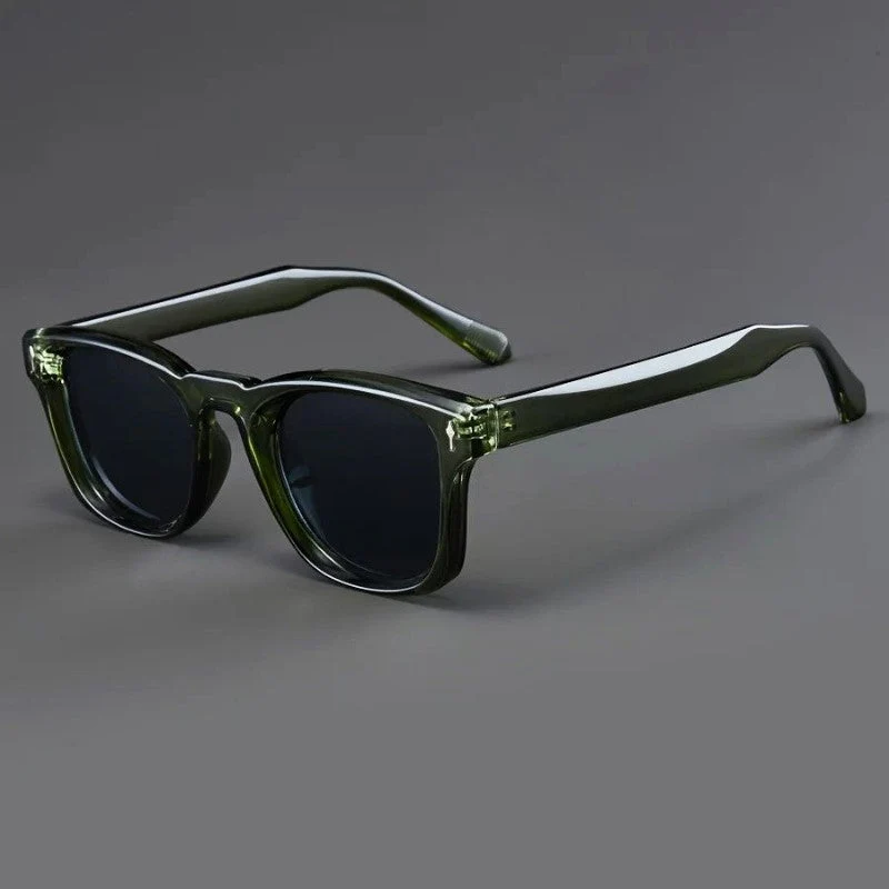 Gradient Lens Full-Rim Square Sunglasses - Image 2