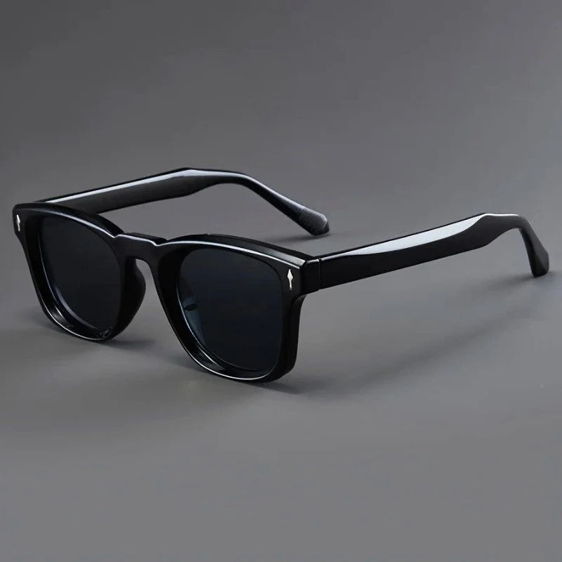 Gradient Lens Full-Rim Square Sunglasses - Image 4