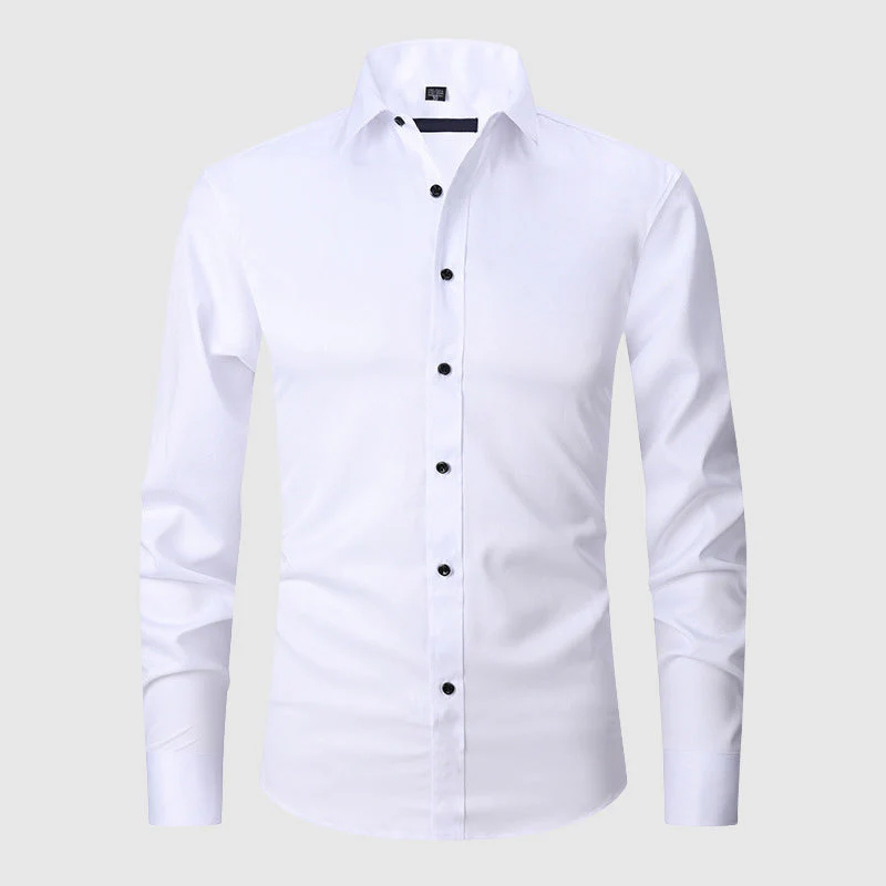 Henri L'Éclatant Slim-Fit Stretch Dress Shirt - Image 2