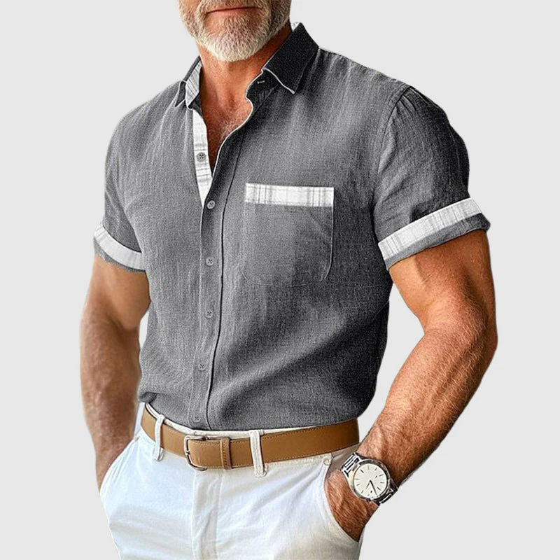 Il Gentiluomo Linen Shirt by Roberto Russo - Image 2