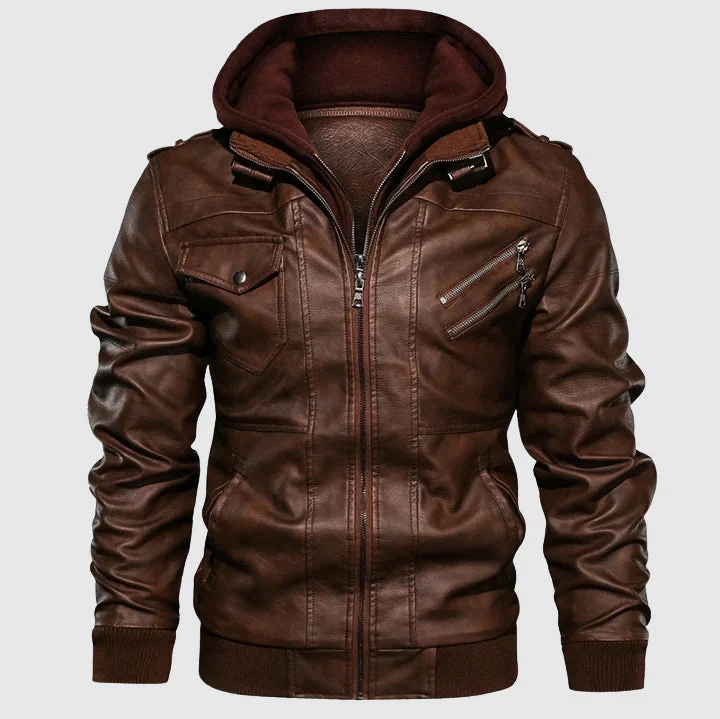 Ironclad Windshield Biker Leather Jacket - Image 2