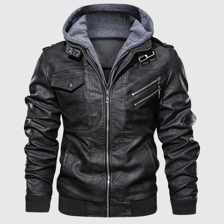 Ironclad Windshield Biker Leather Jacket - Image 4