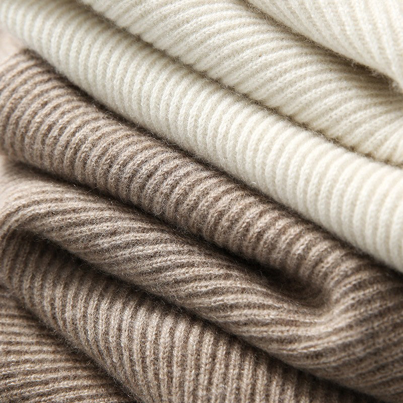 Knitted Cashmere Hooded Women’s Winter Sweater - Image 7