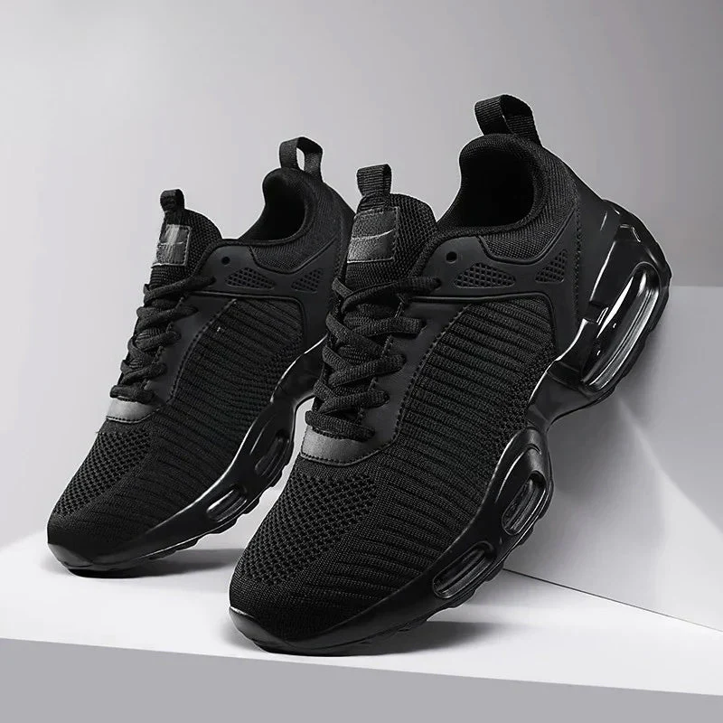 Lorenzo Vitali Athletic Sneakers with Mesh Upper