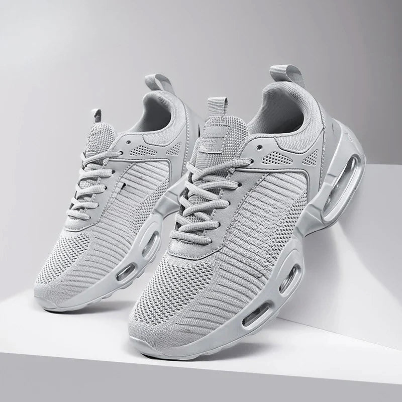 Lorenzo Vitali Athletic Sneakers with Mesh Upper - Image 3