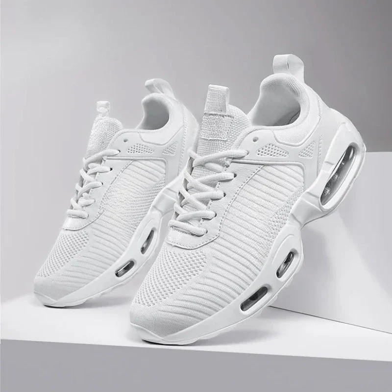 Lorenzo Vitali Athletic Sneakers with Mesh Upper - Image 4
