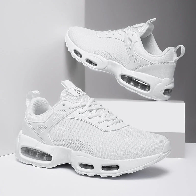 Lorenzo Vitali Athletic Sneakers with Mesh Upper - Image 8