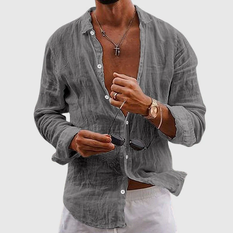 Lorenzo Vitali Belmar Linen Shirt - Image 3