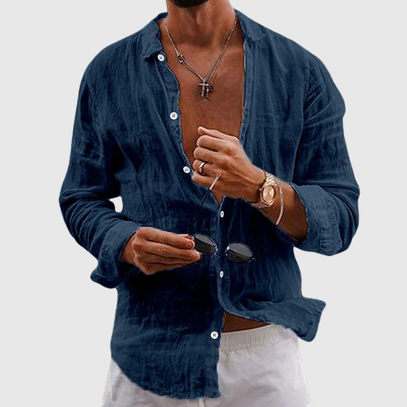 Lorenzo Vitali Belmar Linen Shirt - Image 4