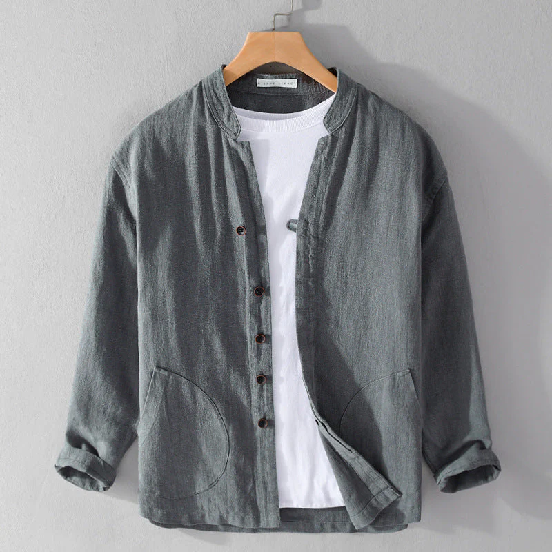Lorenzo Vitali Breeze Linen Shirt - Image 3