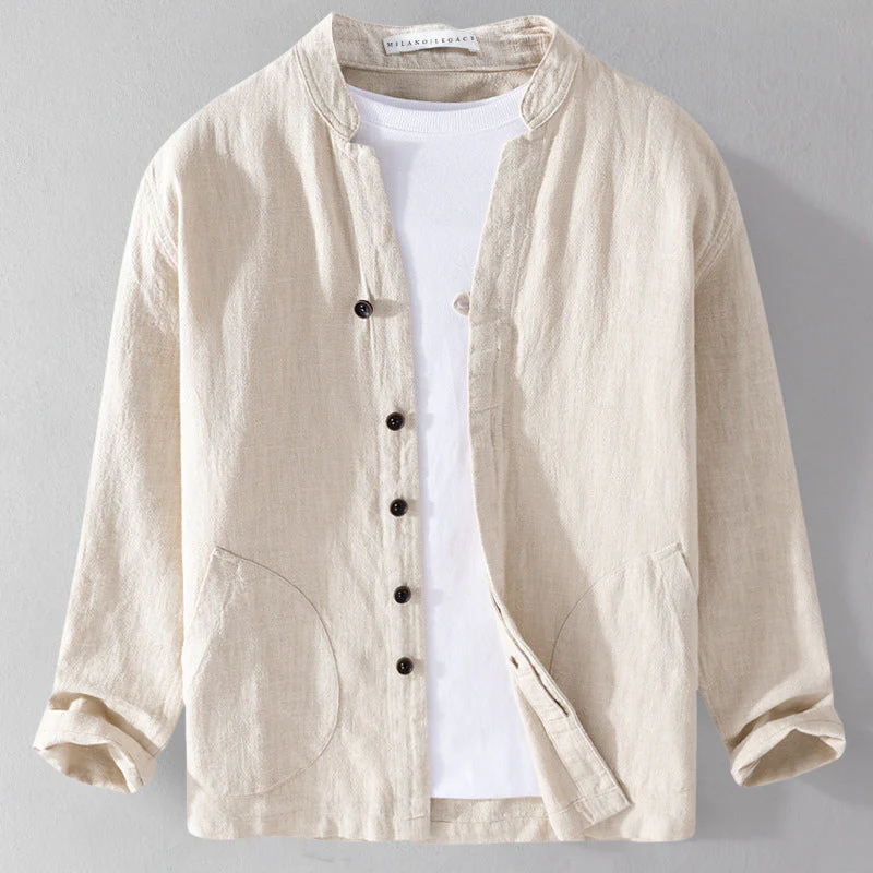 Lorenzo Vitali Breeze Linen Shirt - Image 6