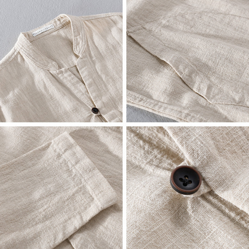 Lorenzo Vitali Breeze Linen Shirt - Image 7