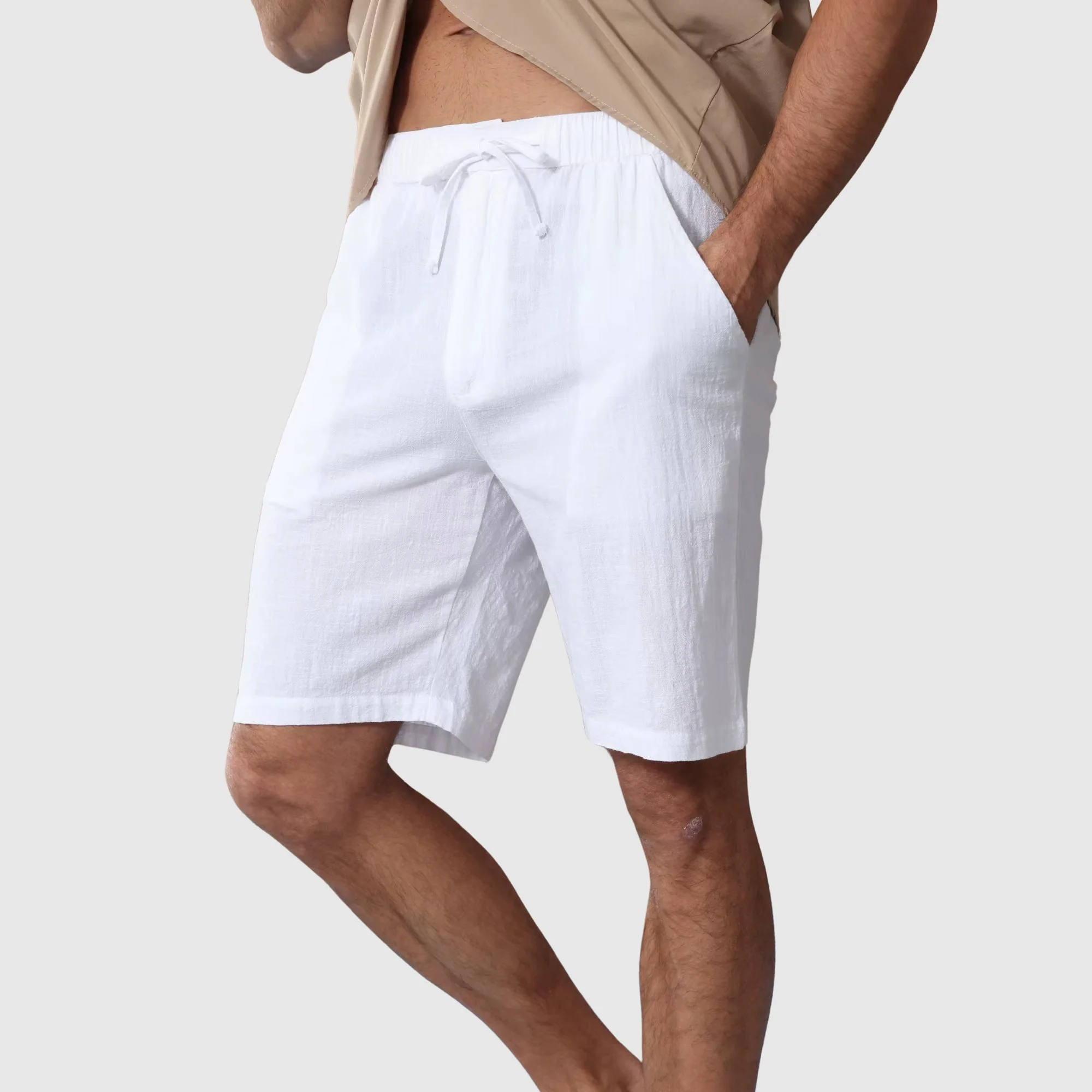Lorenzo Vitali Cabana Linen Shorts - Image 10