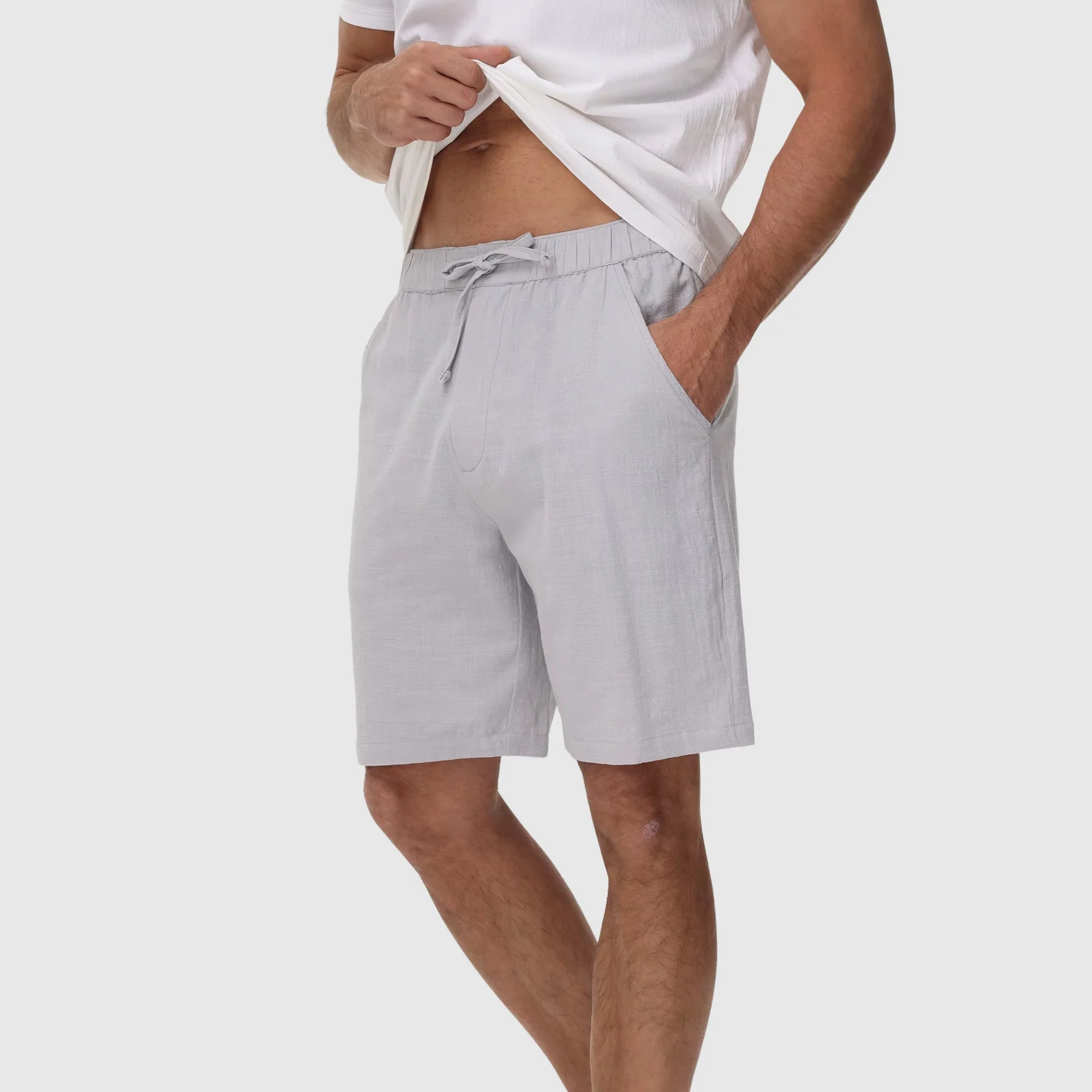 Lorenzo Vitali Cabana Linen Shorts - Image 11