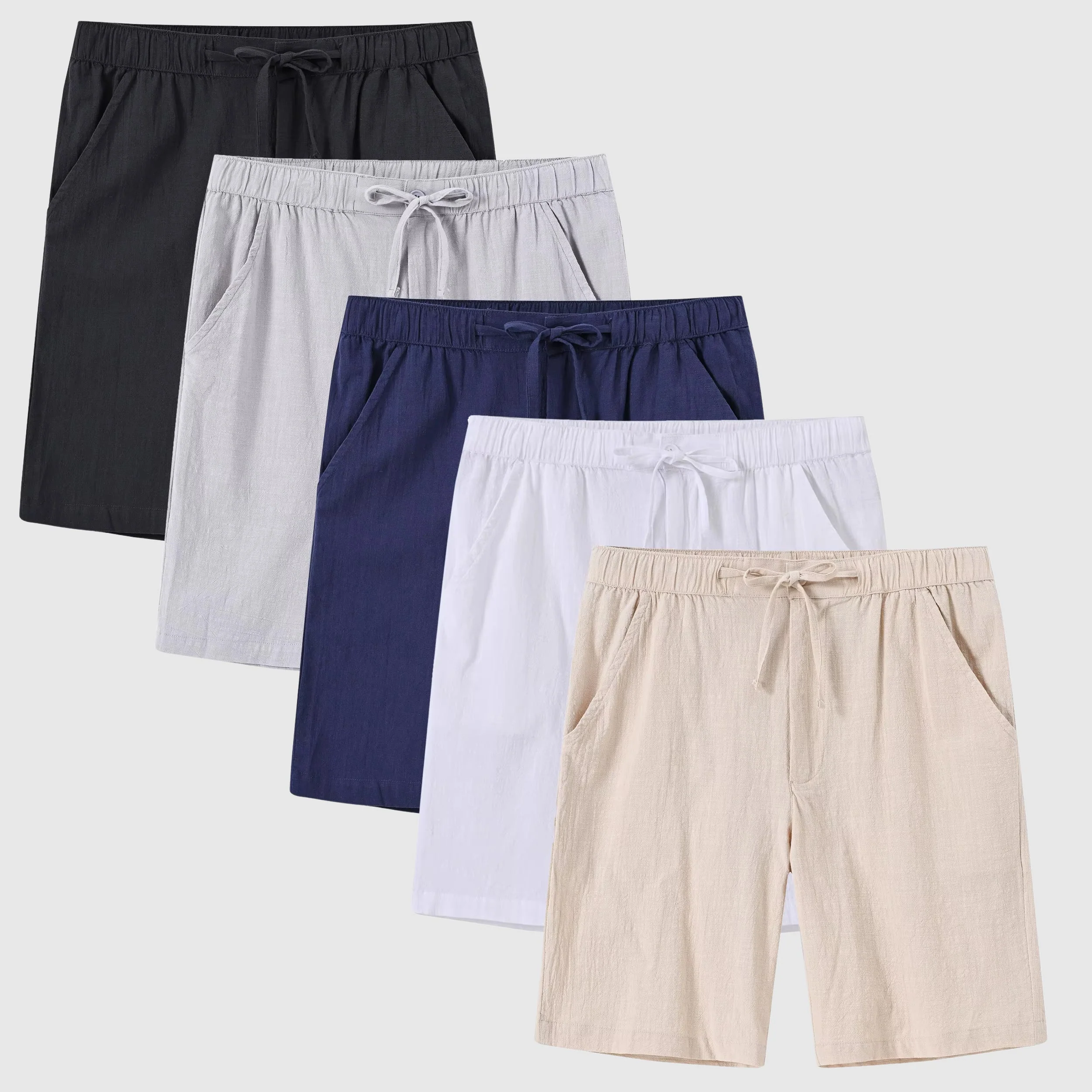 Lorenzo Vitali Cabana Linen Shorts - Image 9
