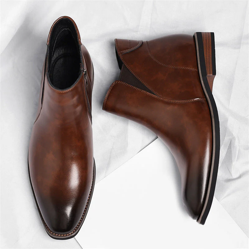Lorenzo Vitali Classic Chelsea-Style Boots - Image 4