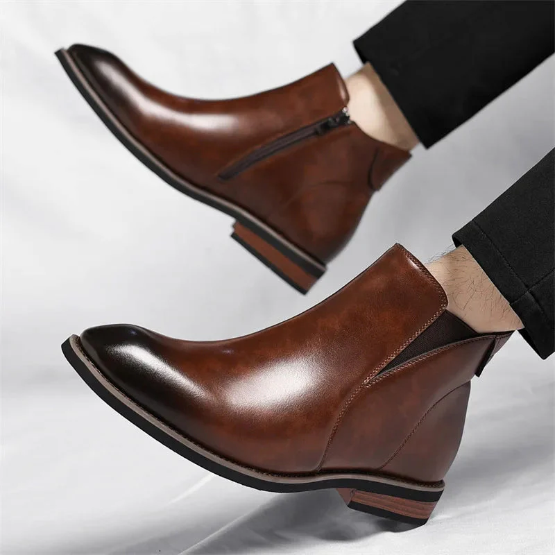 Lorenzo Vitali Classic Chelsea-Style Boots - Image 5