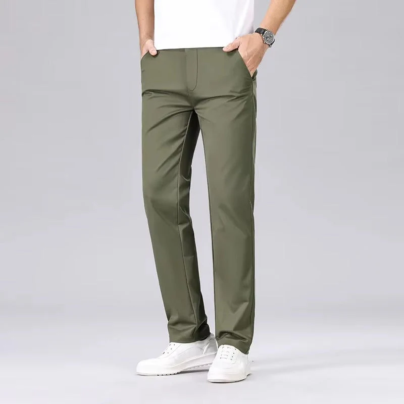 Lorenzo Vitali Clean Cut Casual Chino Pants - Image 4