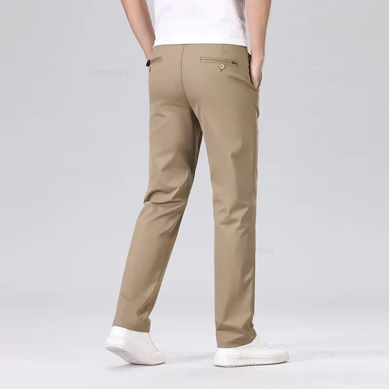 Lorenzo Vitali Clean Cut Casual Chino Pants - Image 6