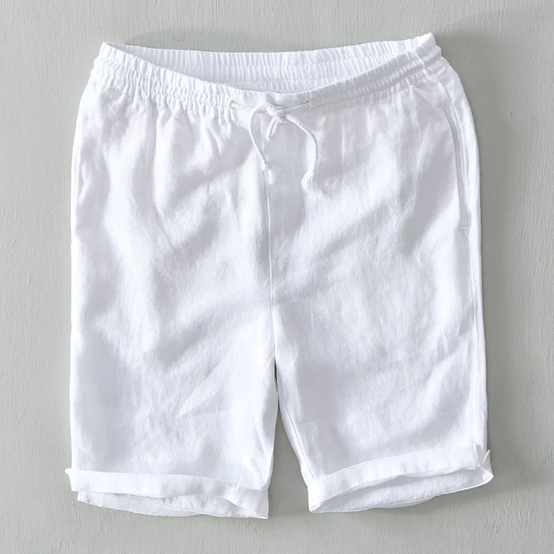 Lorenzo Vitali Coastal Linen Shorts - Image 2